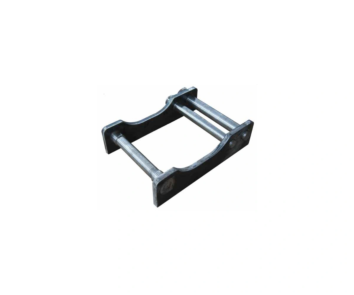 Combi mounting bracket with steel excavator pin bosses