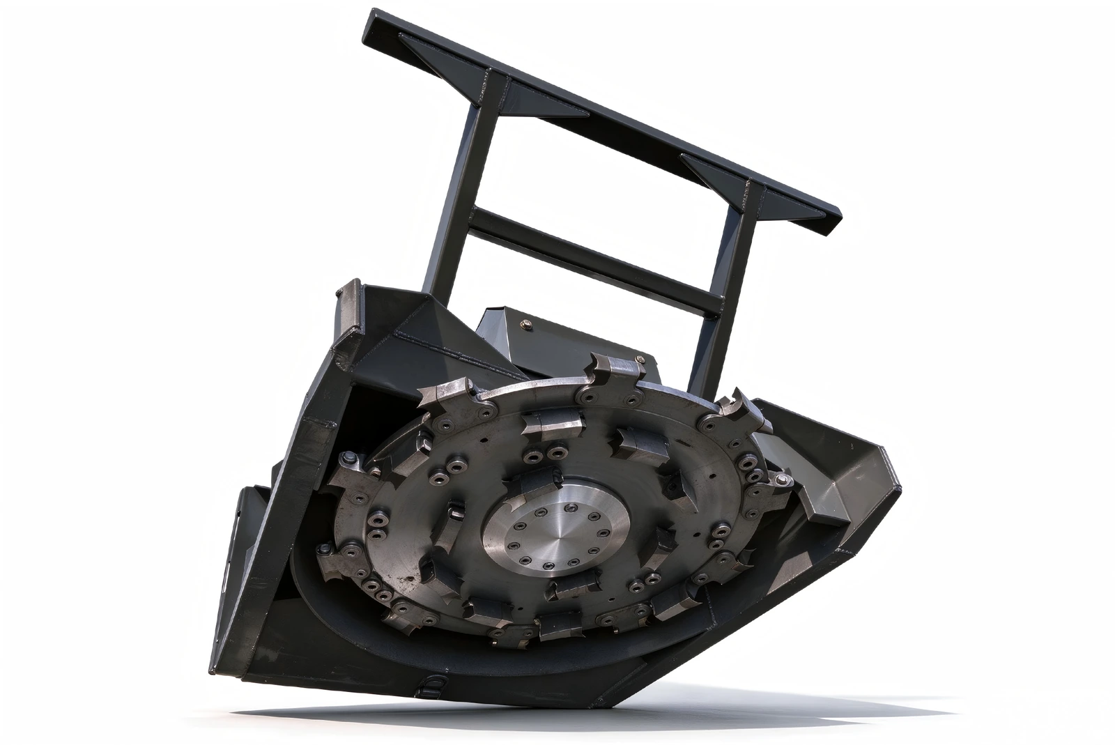 Prime Brush Mower attachment with cutting disc